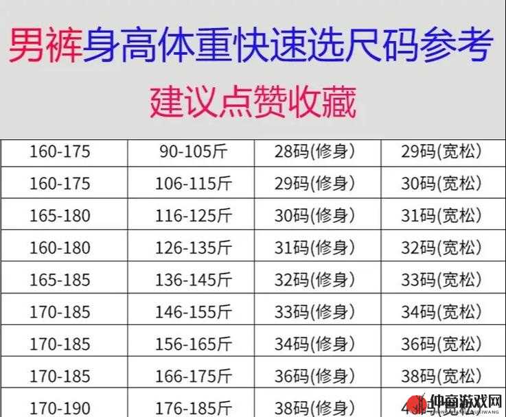 国产尺码与欧洲尺码-详细对比及选购指南助您精准选衣